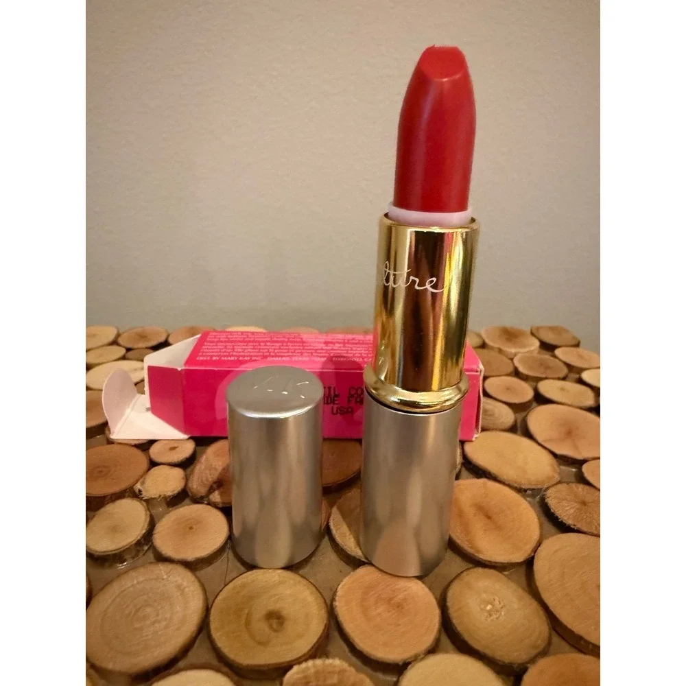 New Mary Kay Signature Creme Lipstick SUNSET  #906700  NIB--discontinued NICKED